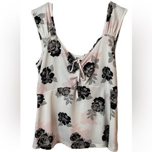 Candies Size Medium Floral Blouse